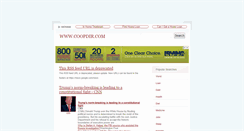 Desktop Screenshot of coopdir.com